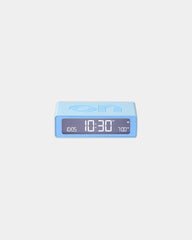 Sveglia LCD reversibile Lexon Flip Mini da personalizzare - Azzurro