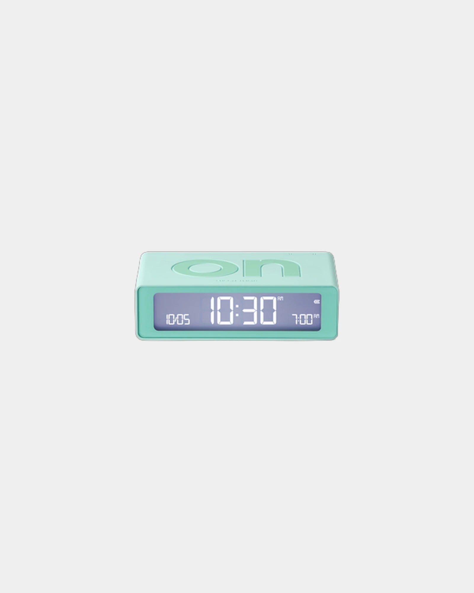 Sveglia LCD reversibile Lexon Flip Mini da personalizzare - Menta