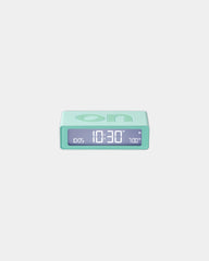 Sveglia LCD reversibile Lexon Flip Mini da personalizzare - Menta