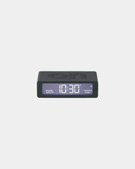 Sveglia LCD reversibile Lexon Flip Mini da personalizzare - Grigio scuro