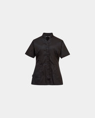 Tunica donna in policotone 190g/m² da personalizzare - Nero-Blu Cielo