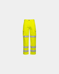 Pantalone donna alta visibilità 245 g/m² da personalizzare - Giallo