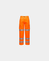 Pantalone donna alta visibilità 245 g/m² da personalizzare - Arancione