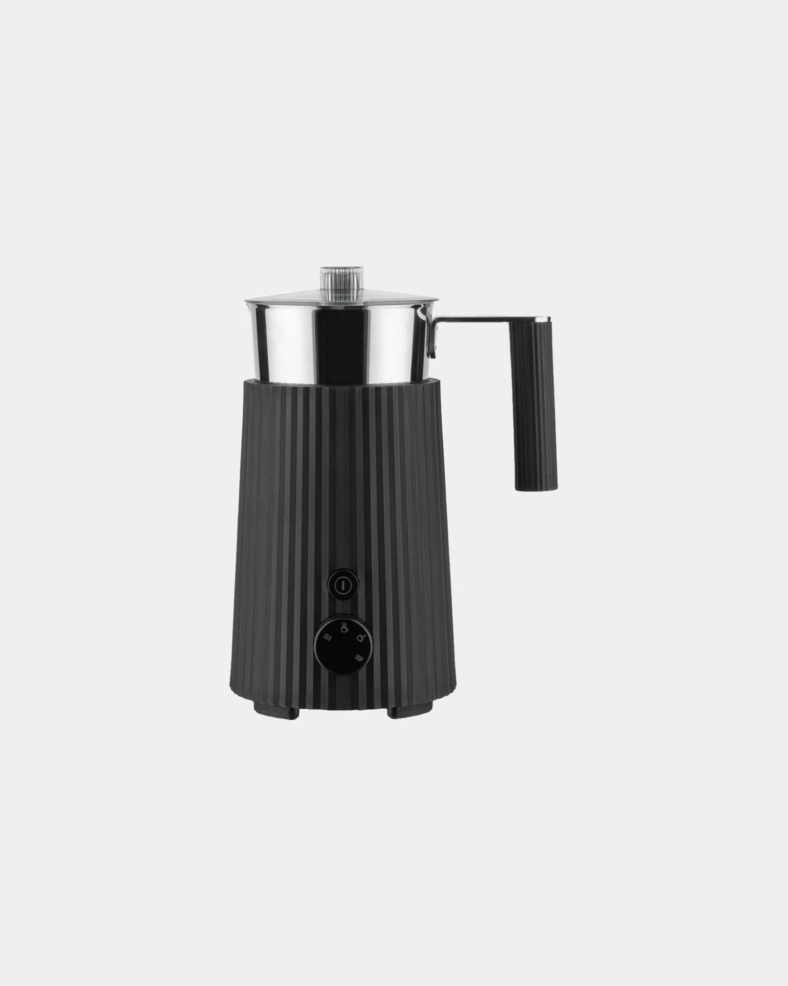 Macchina cappuccino Alessi Plissé 600W da personalizzare - Nero