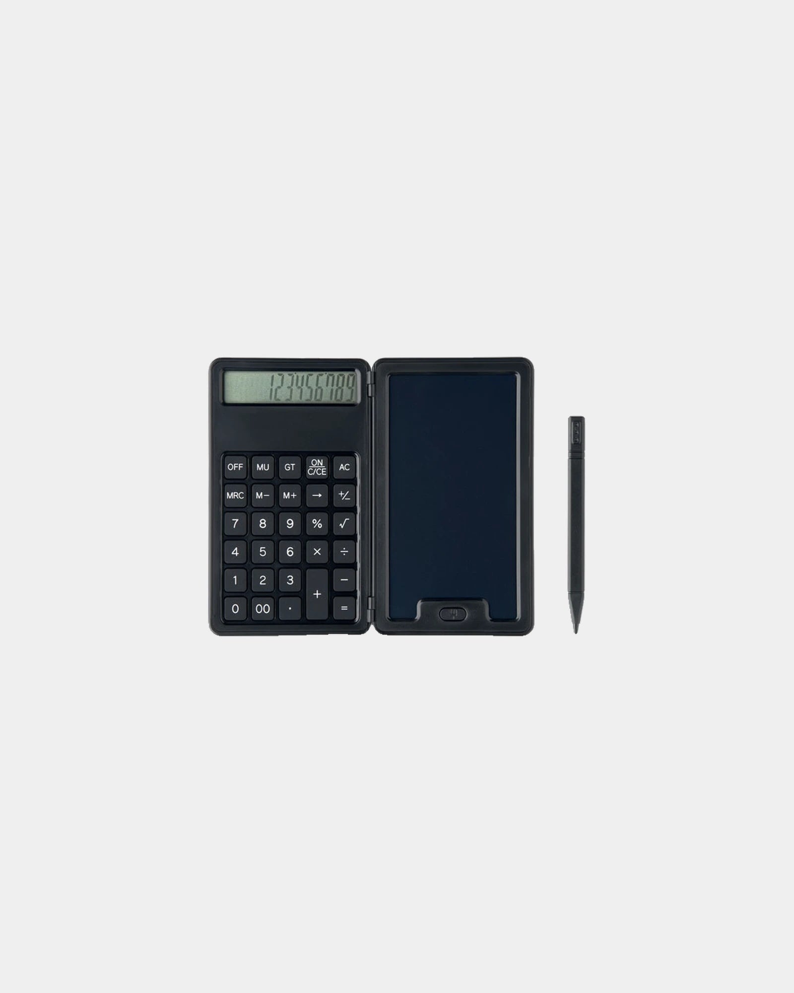Calcolatrice con tavoletta LCD 5'' da personalizzare - Nero