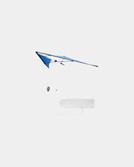 Aquilone poliestere antistrappo 160x75 cm da personalizzare - Blu Royal