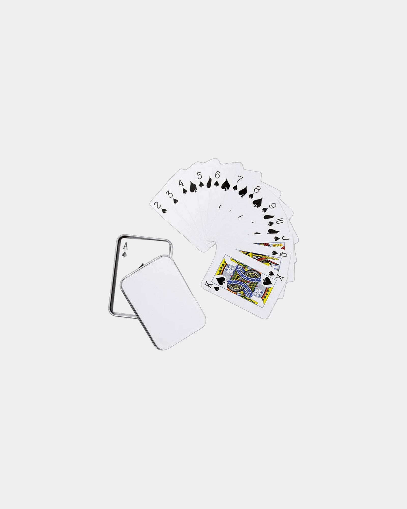 Carte da gioco in scatola di latta da personalizzare - 2