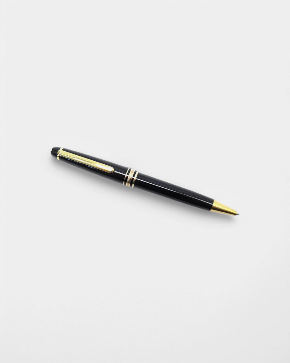 Penna a sfera MontBlanc dorata personalizzabile