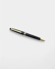 Penna a sfera MontBlanc dorata personalizzabile