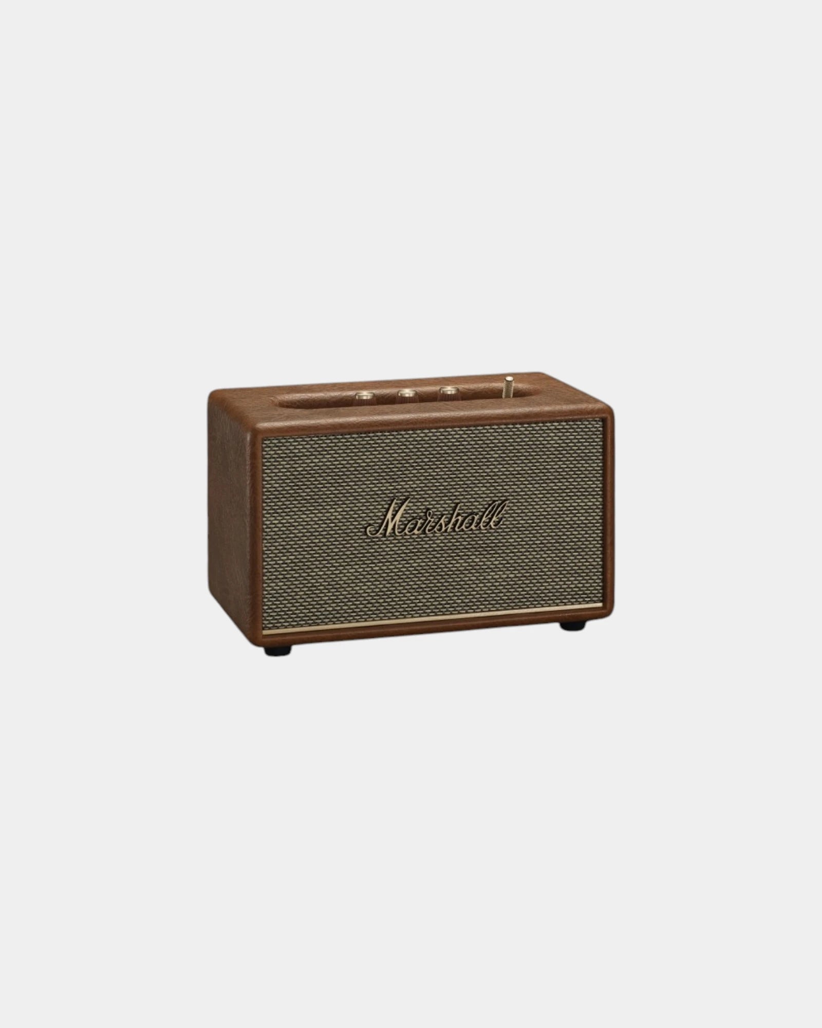 Speaker plastica riciclata Acton III da personalizzare - Marrone