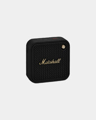 Speaker riciclato impermeabile Willen II da personalizzare - Nero e ottone