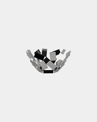 Portafrutta acciaio inox Alessi Scirocco da personalizzare - Grigio