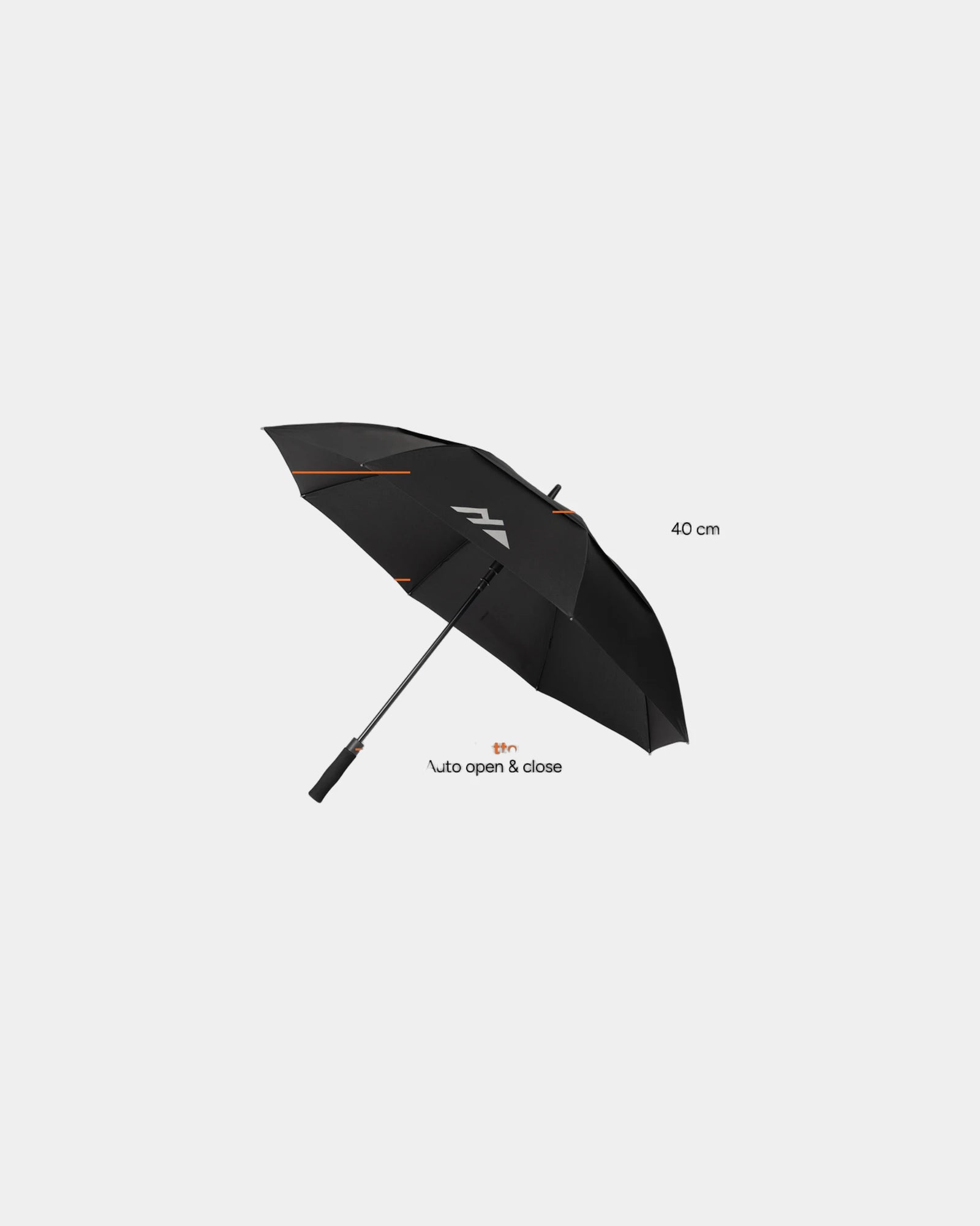 Ombrello tempesta RPET 27" UPF 50+ da personalizzare - 1