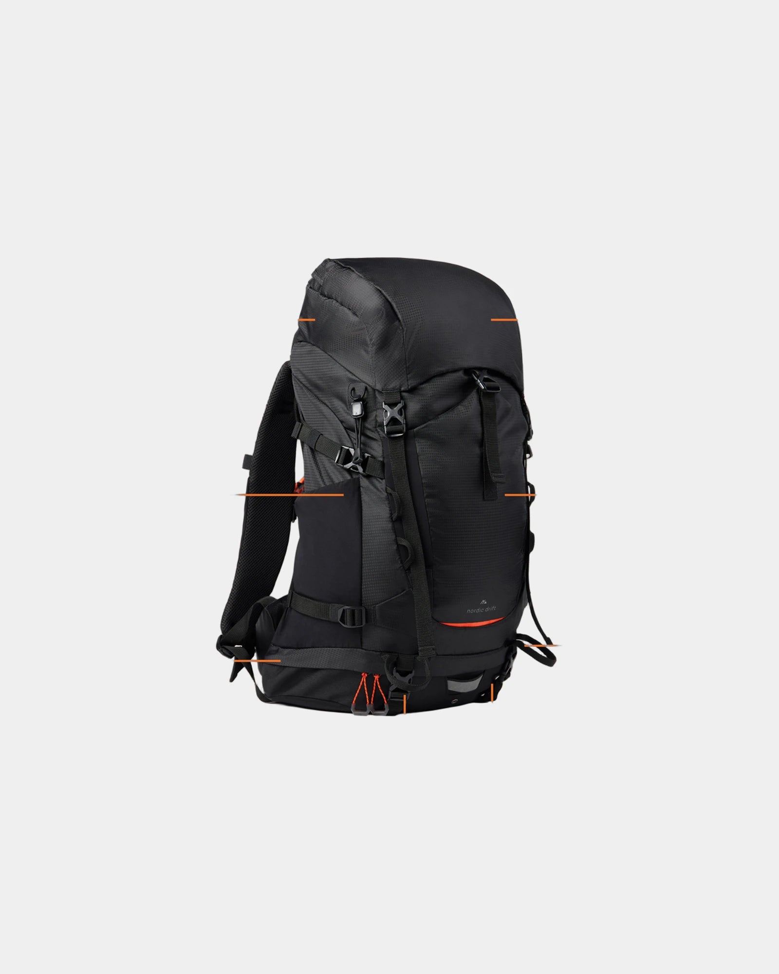 Zaino riciclato RCS 33L Nordic Drift da personalizzare - 1