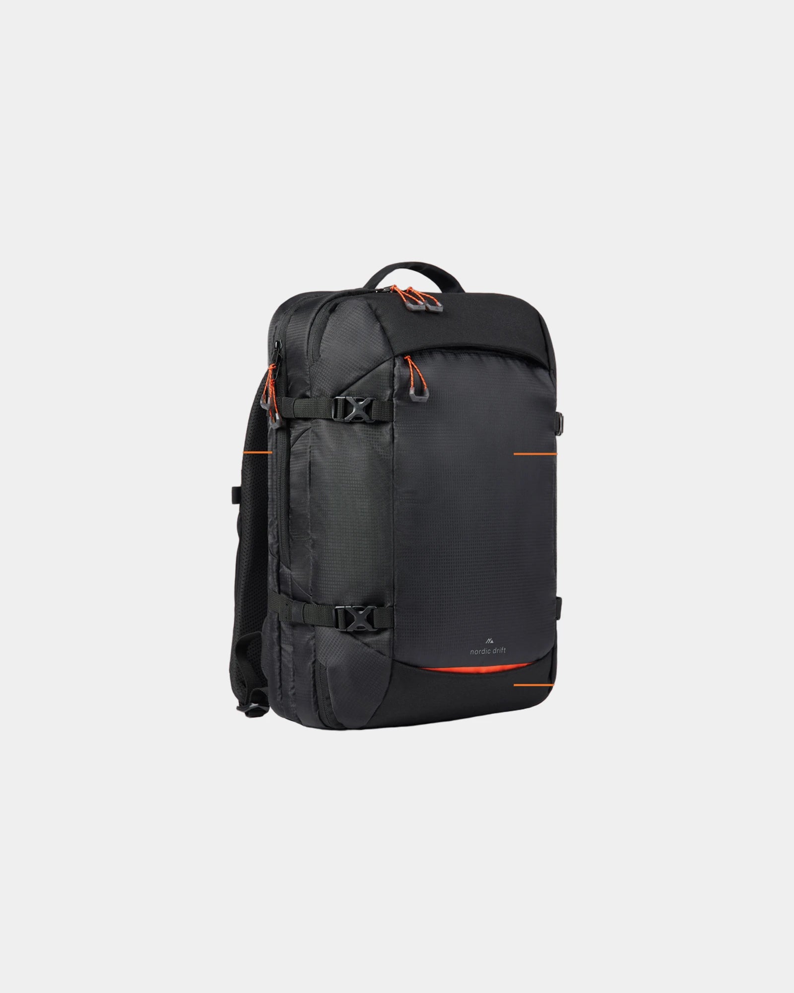 Zaino da viaggio riciclato 25L laptop 15,6" da personalizzare - 1