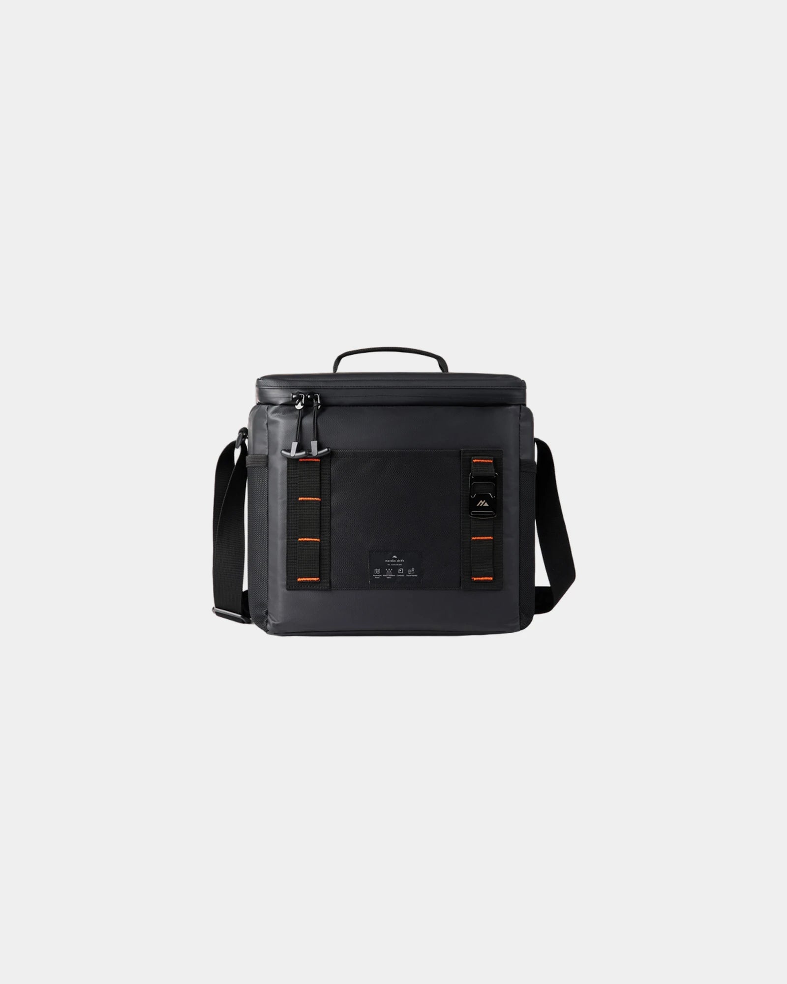 Borsa termica riciclata RCS 10L da personalizzare - Nero