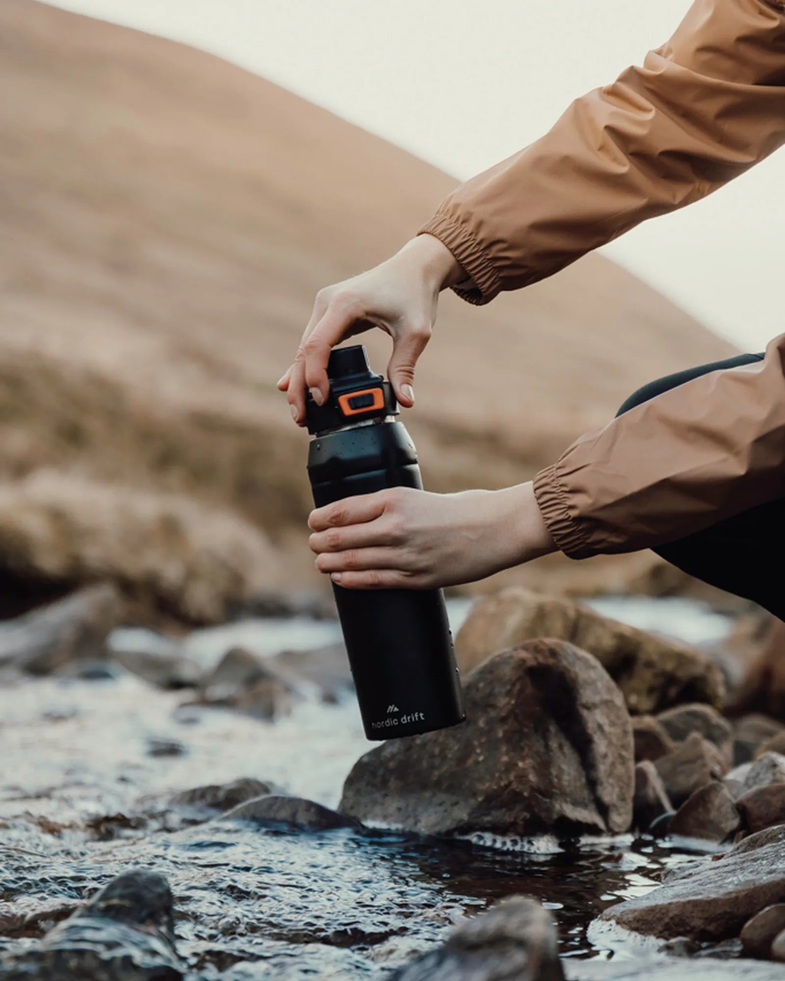 Borraccia termica acciaio riciclato 750ml da personalizzare - 7