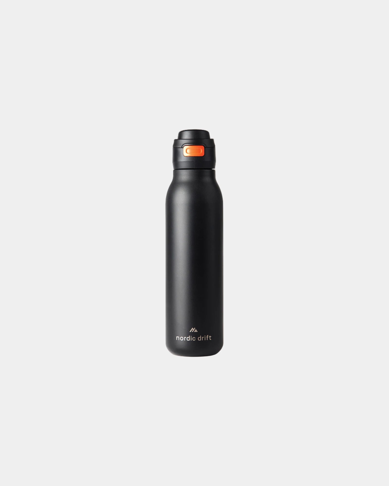 Borraccia acciaio riciclato 750ml da personalizzare - Nero