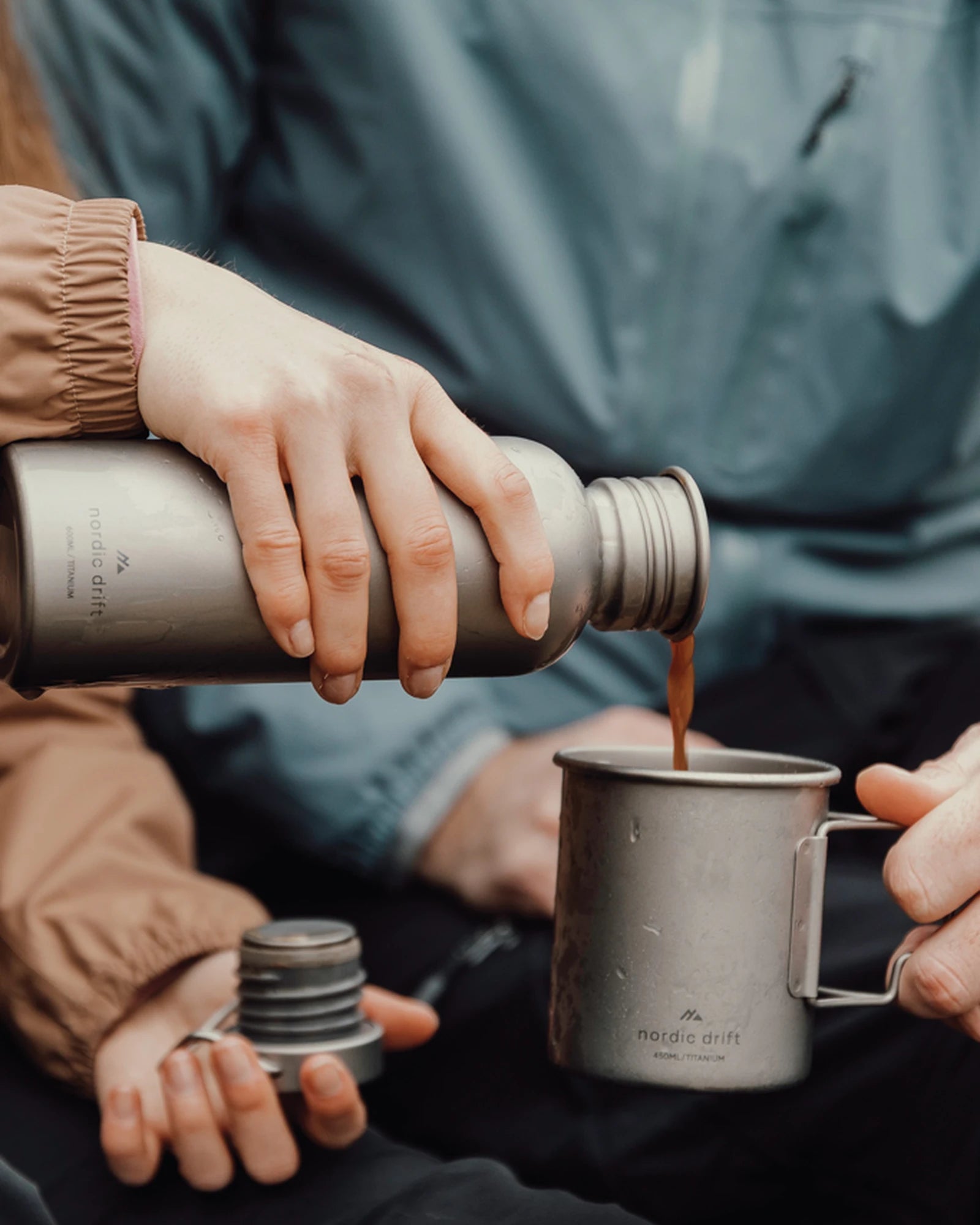 Tazza titanio 450ml ultraleggera Trail da personalizzare - 7