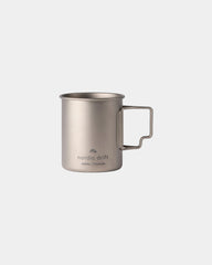 Tazza titanio 450ml ultraleggera Trail da personalizzare - Argento