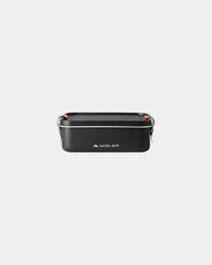 Lunch box acciaio riciclato 1200ml da personalizzare - Nero