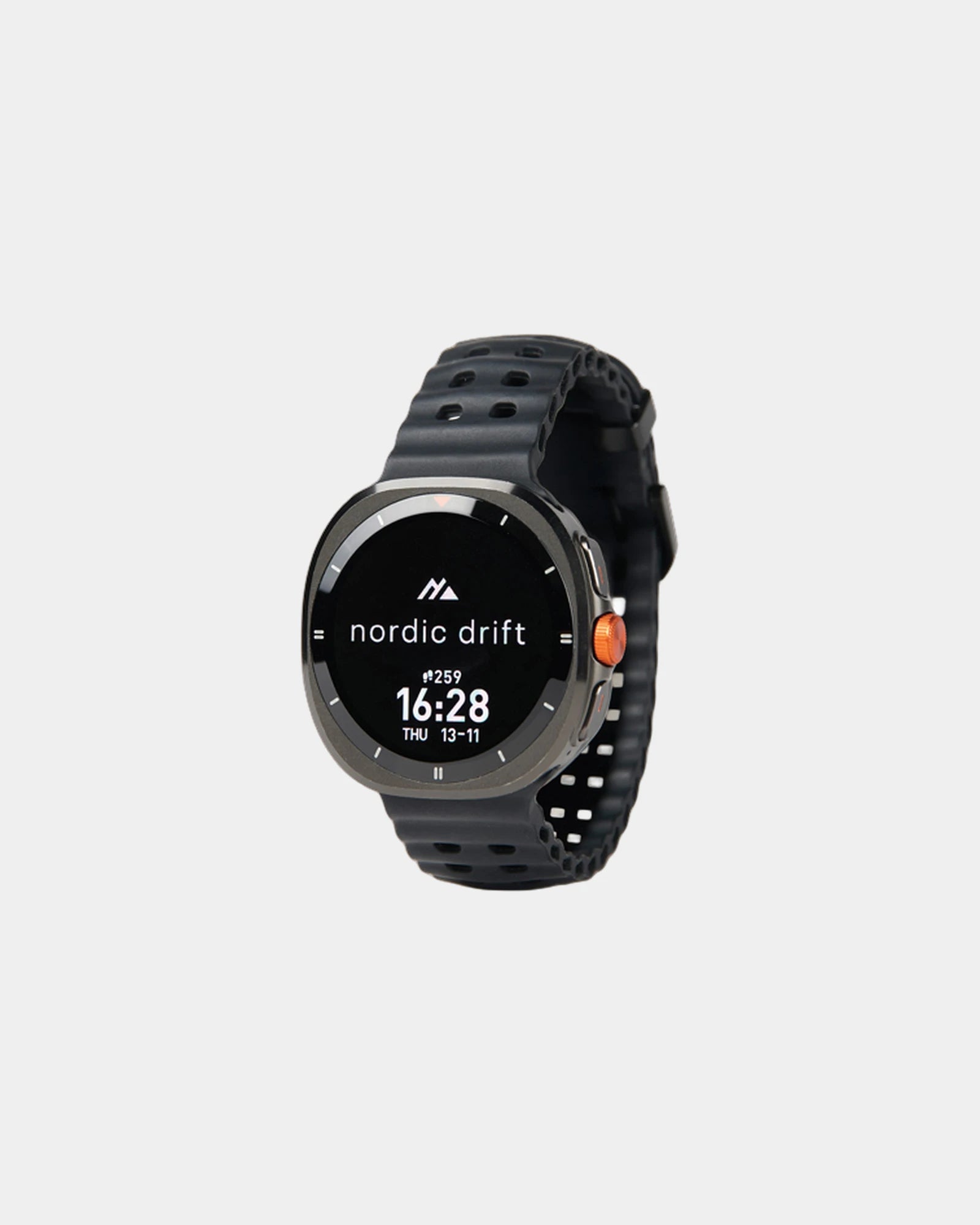 Orologio da polso IP68 AMOLED Titan da personalizzare - Nero