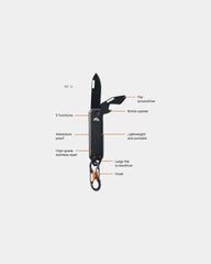 Portachiavi multifunzione acciaio inox da personalizzare - 1