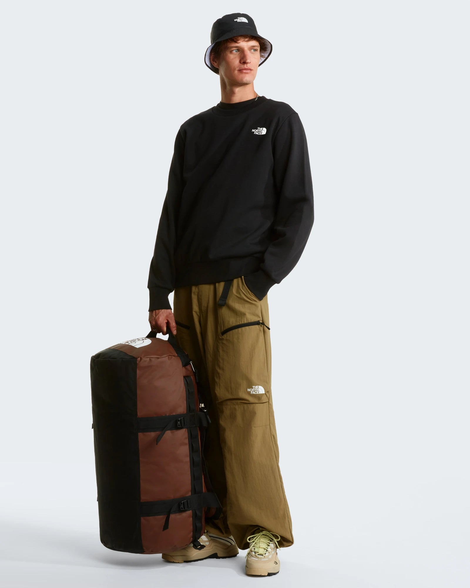 Sac duffel recyclé The North Face 71L à personnaliser - 44