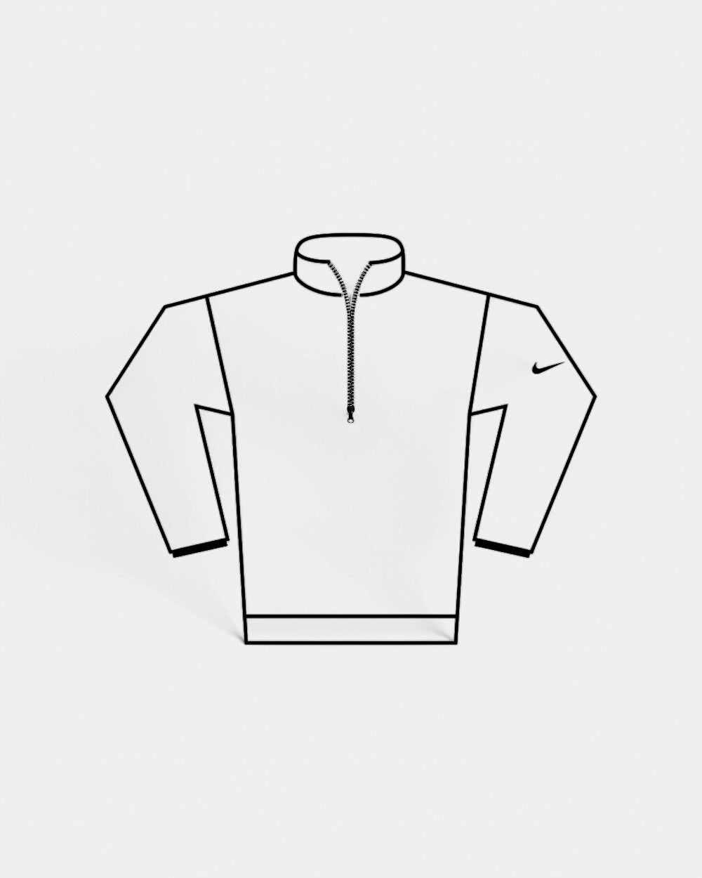 Nike Tour Half-Zip Piqué Top da personalizzare - 6
