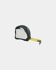 Metro a nastro acciaio inox 5m con clip da personalizzare - Argento