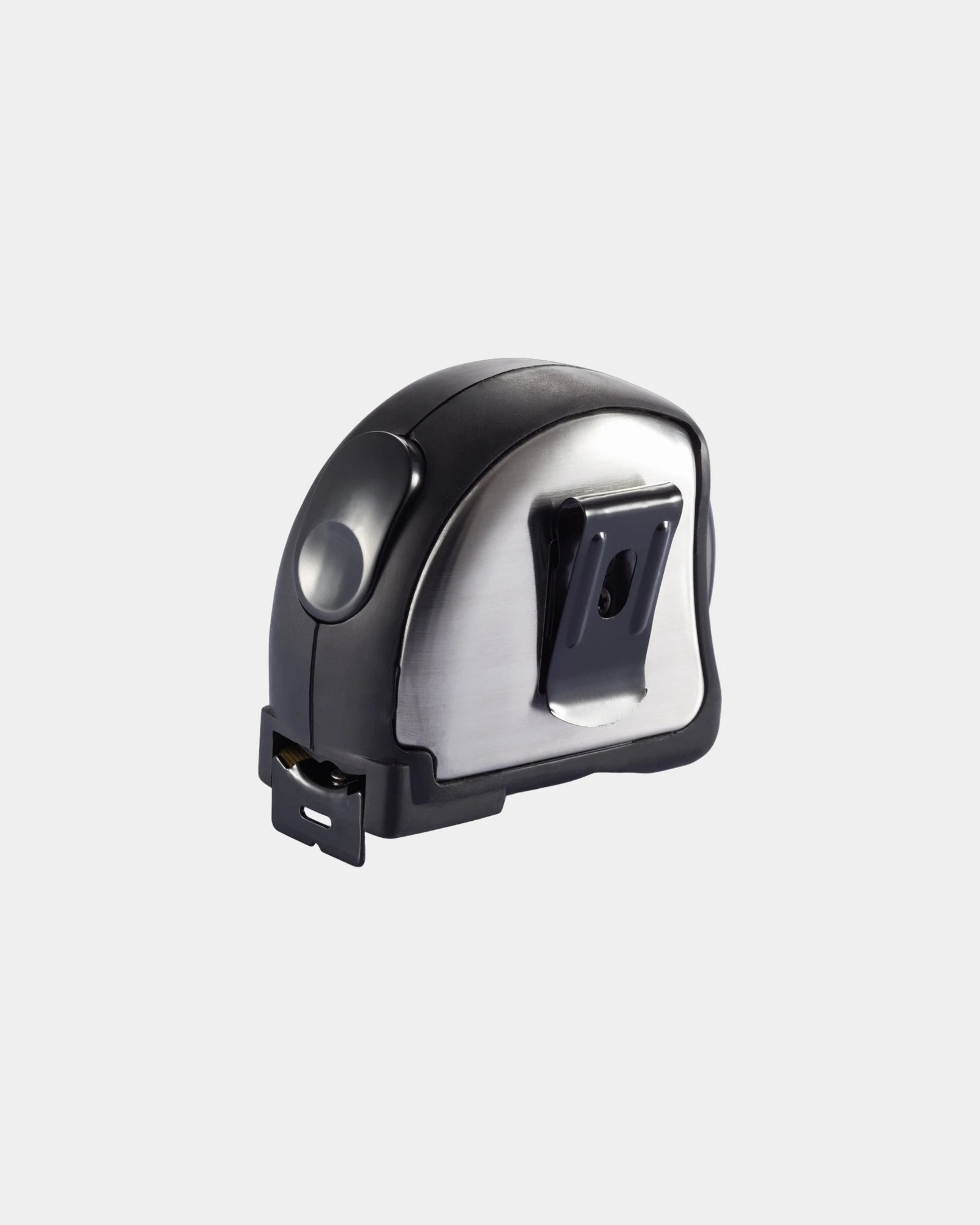 Metro a nastro acciaio inox 5m con clip da personalizzare - 1