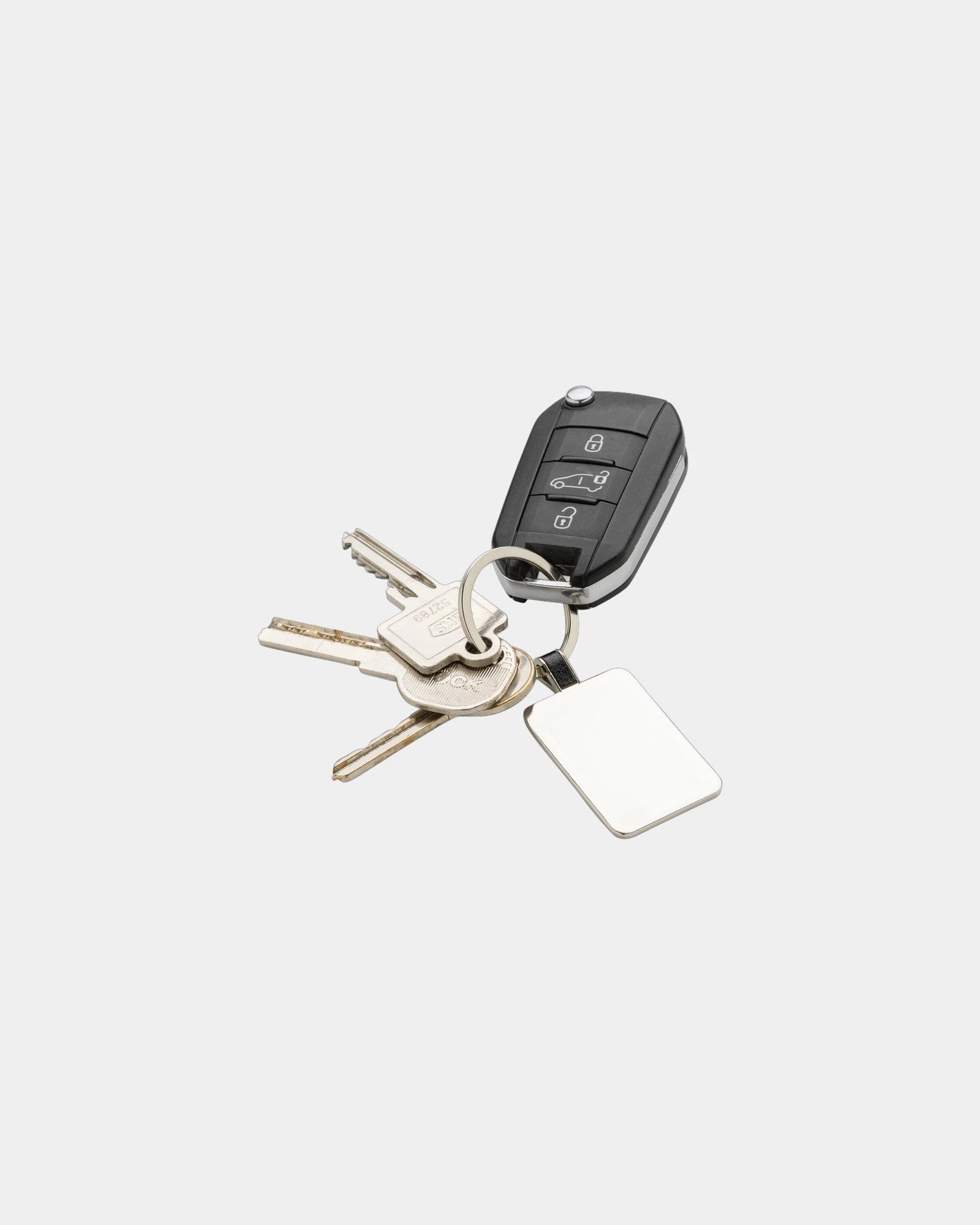 Portachiavi 3in1 zinco riciclato RCS da personalizzare - 1