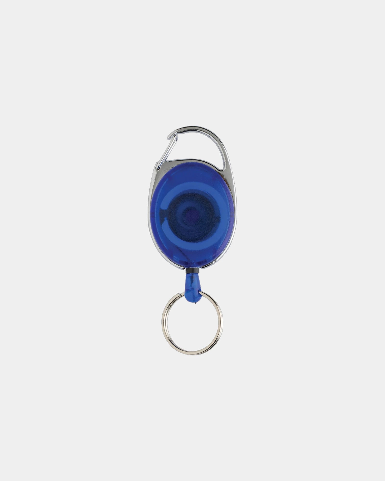 Portachiavi clip estensibile ABS riciclato da personalizzare - Blu