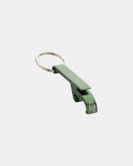 Portachiavi apribottiglie alluminio riciclato personalizzato da personalizzare - Verde