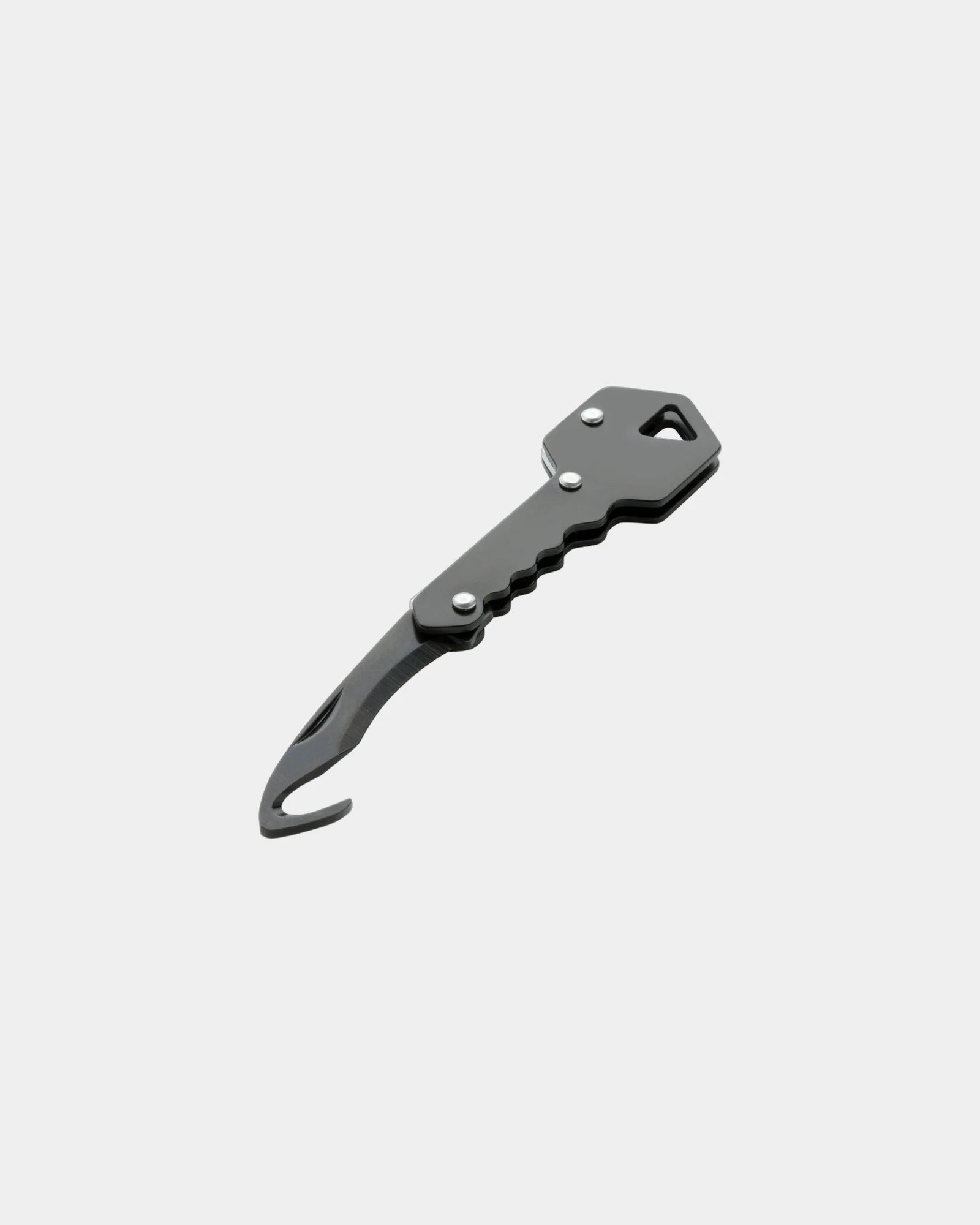 Apriscatole acciaio inox pieghevole da personalizzare - Nero