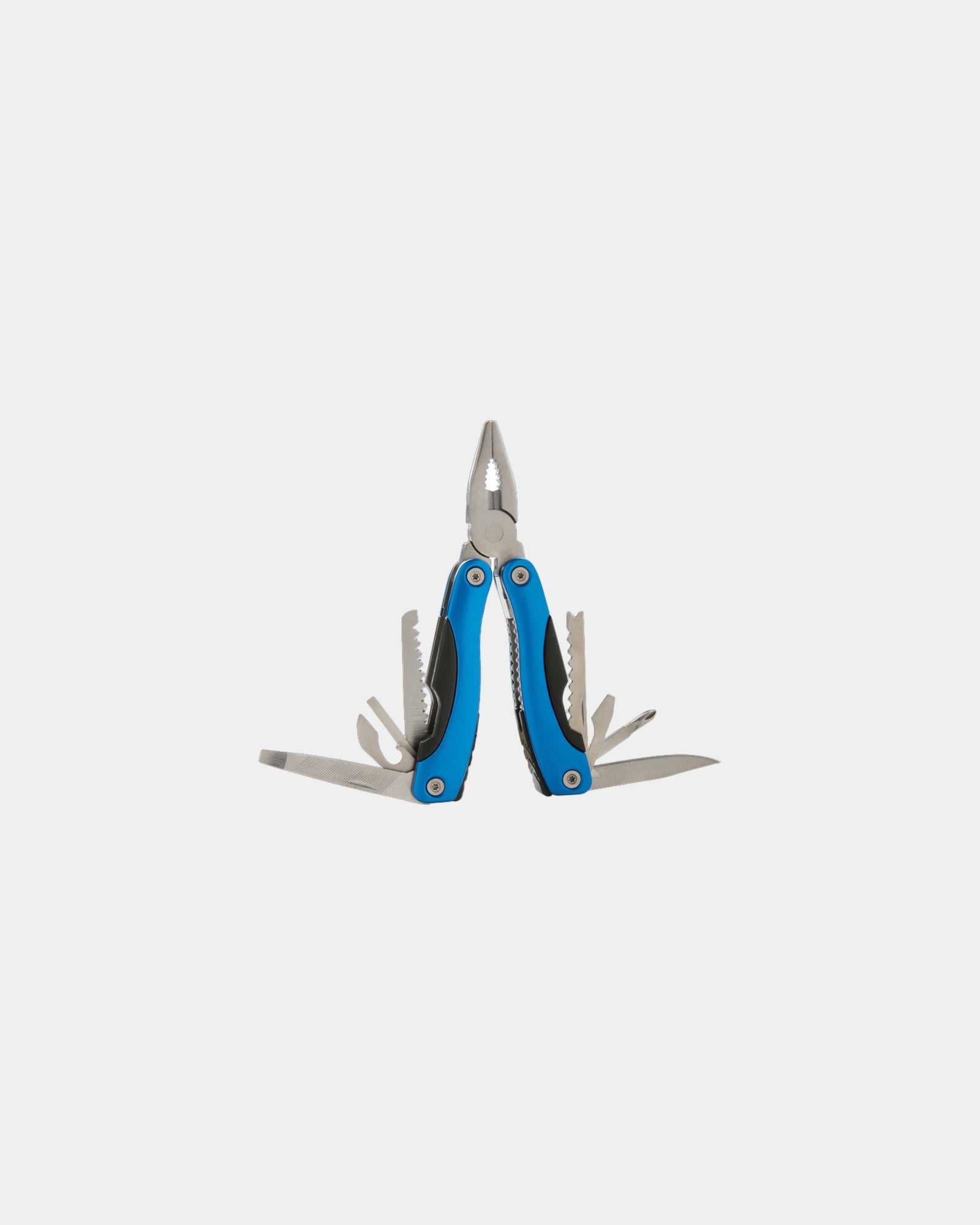 Pinza multifunzione alluminio 14 funzioni da personalizzare - Blu