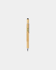 Penna multifunzione bambù 5 in 1 da personalizzare - 4