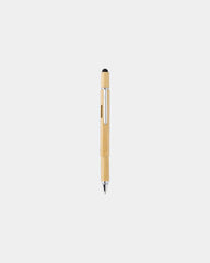 Penna multifunzione bambù 5 in 1 da personalizzare - 3