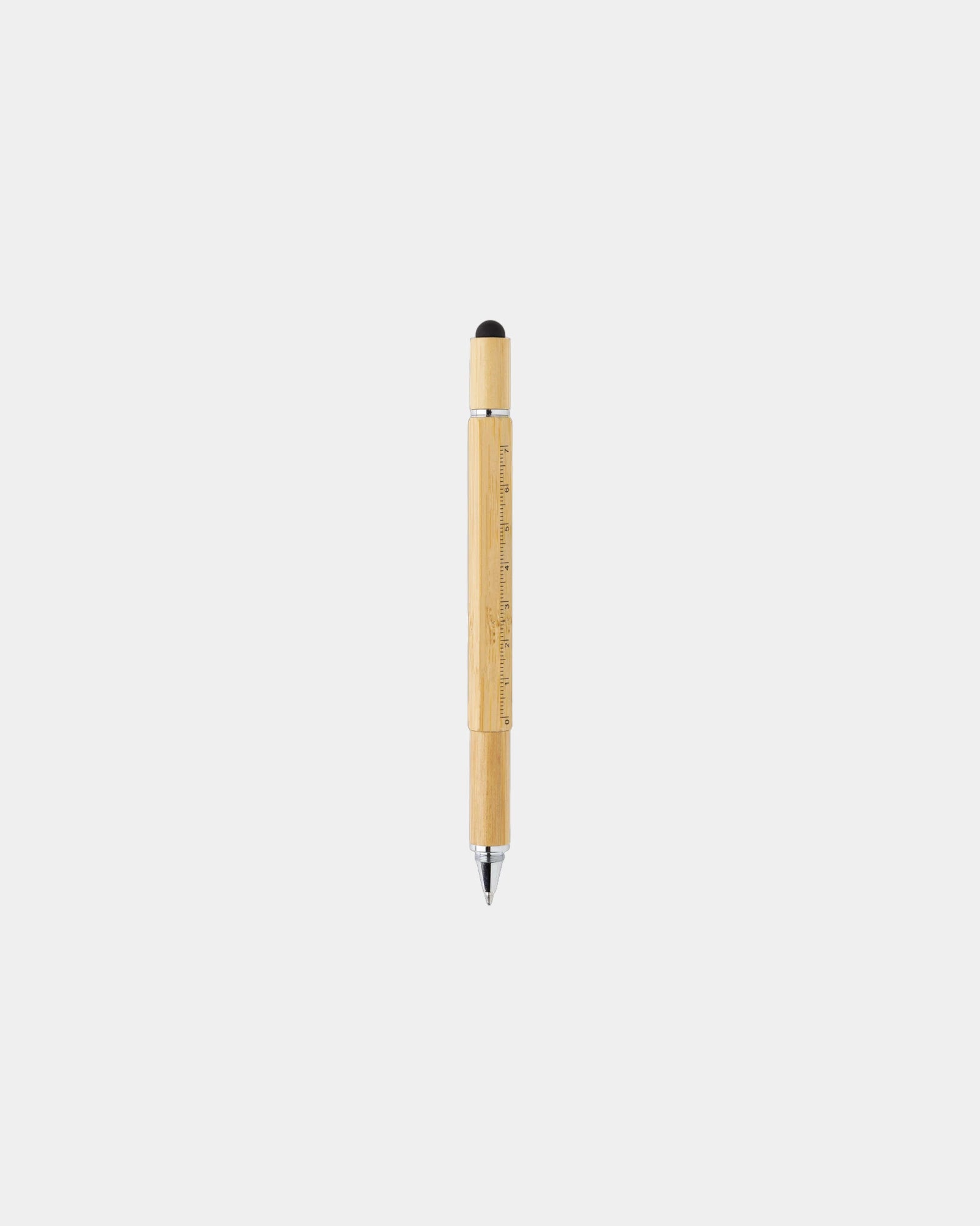 Penna multifunzione bambù 5 in 1 da personalizzare - 5