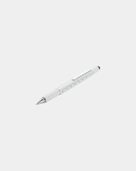 Penna multifunzione 5 in 1 alluminio da personalizzare - Bianco