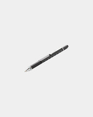 Penna multifunzione 5 in 1 alluminio da personalizzare - Nero