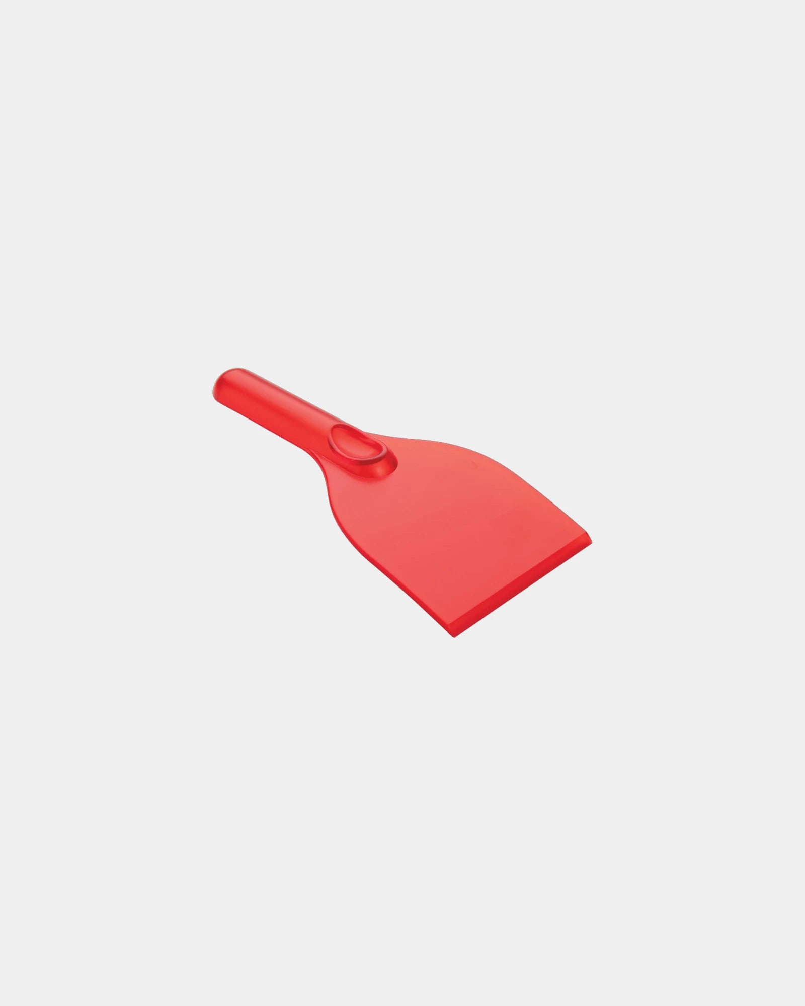 Grattoir à glace PP 0,6mm bord à personnaliser - Rouge