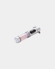 Torcia di emergenza ABS base magnetica personalizzata da personalizzare - Argento