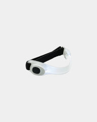 Fascia di sicurezza LED TPU e poliestere da personalizzare - Bianco