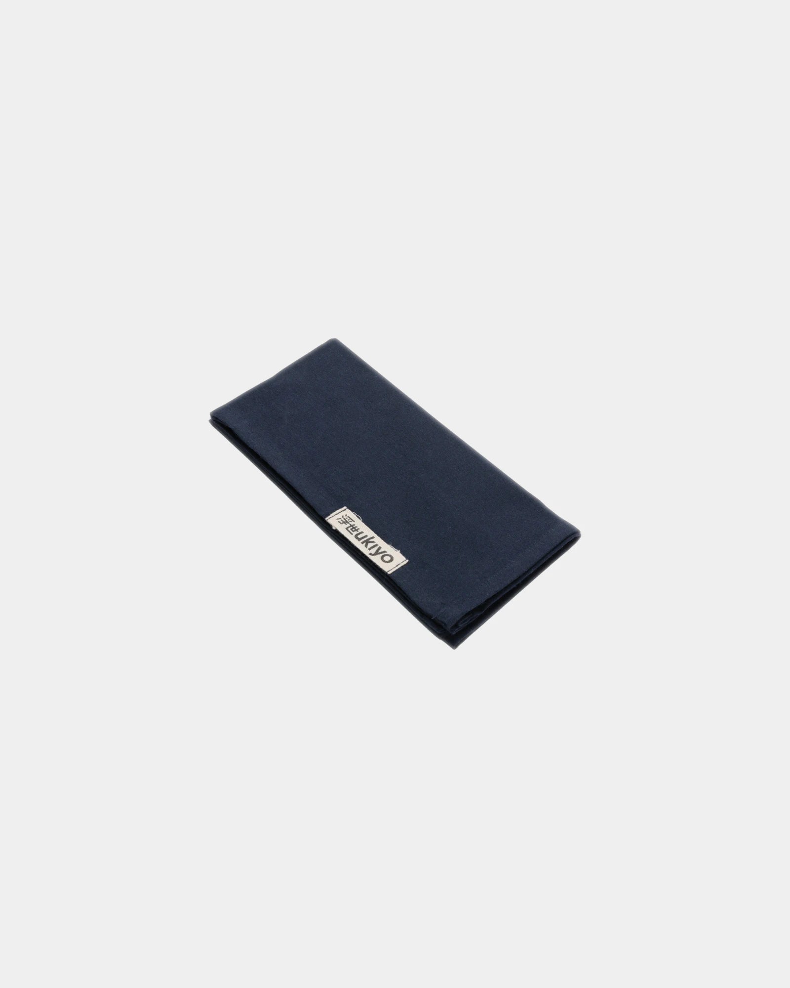 Set 4 tovaglioli cotone riciclato 45x45 da personalizzare - Blu Navy