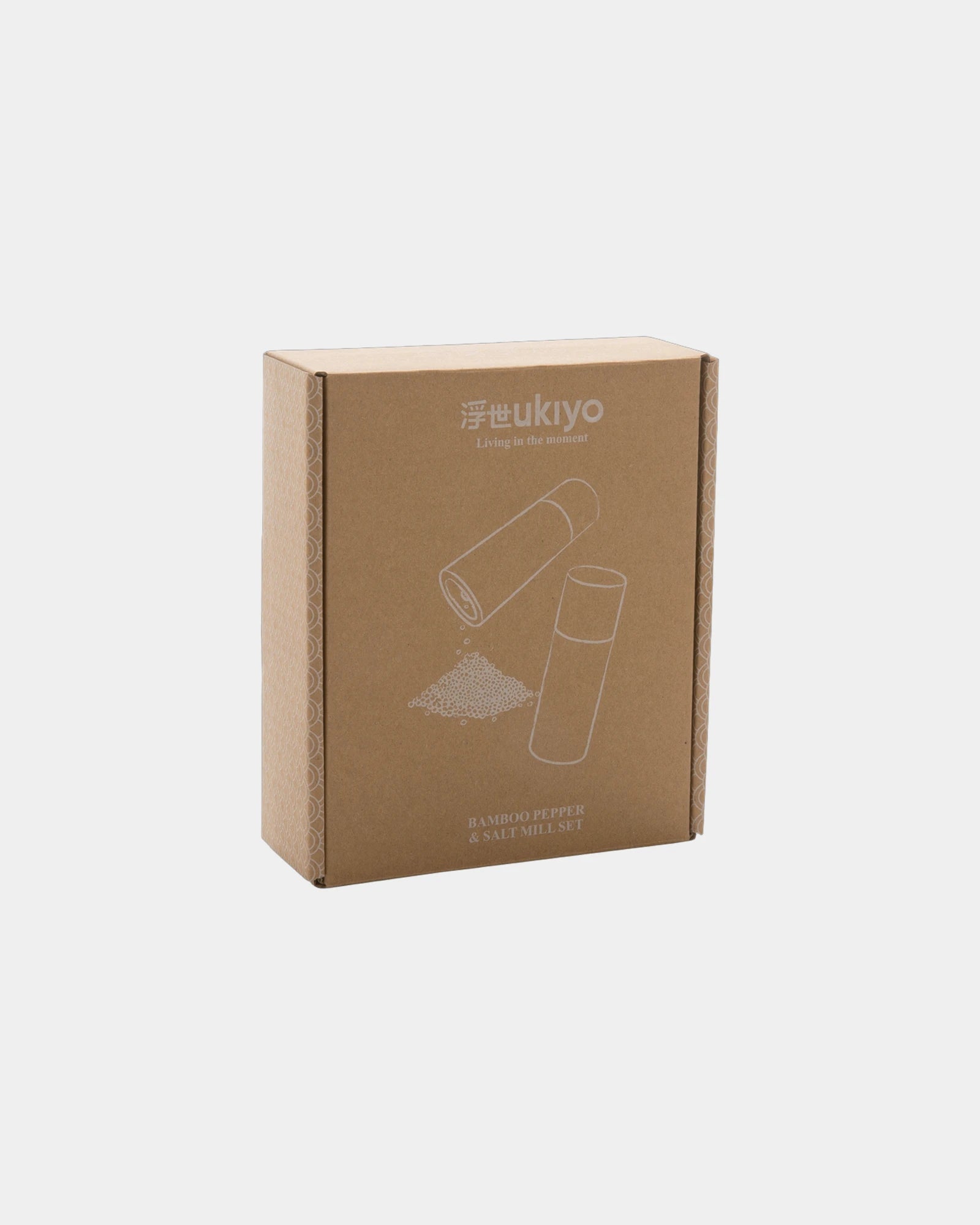 Set sale e pepe bambù macinini 110ml da personalizzare - 5