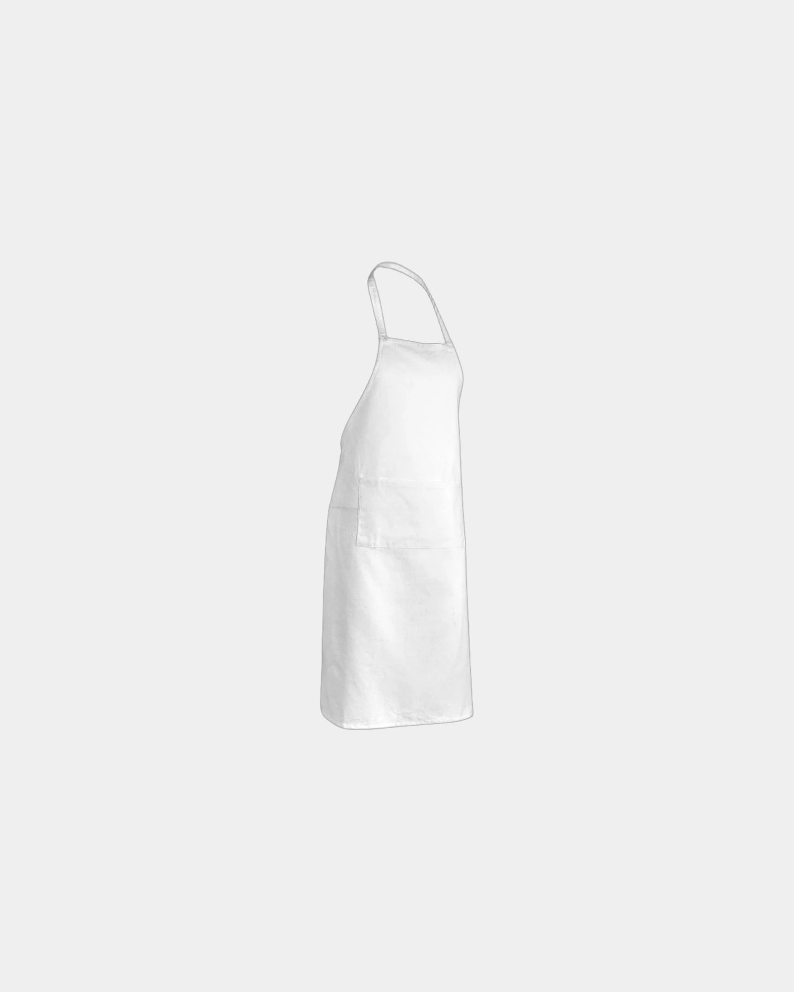 Grembiule cotone riciclato Impact AWARE da personalizzare - Bianco