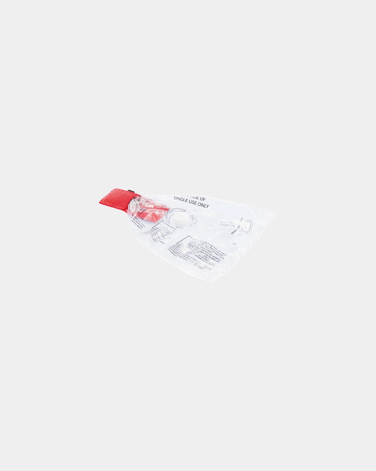 Pochette pronto soccorso in tela da personalizzare - Rosso