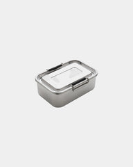 Lunch box acciaio riciclato RCS 0,8L da personalizzare - Argento