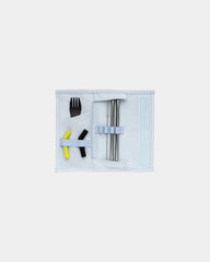 Set posate e cannucce acciaio inox Tierra da personalizzare - 9